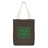Custom Brown Olive Canvas Tote Bag