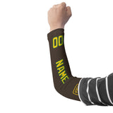 Custom Brown Gold Arm Sleeve