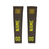 Custom Brown Gold Arm Sleeve