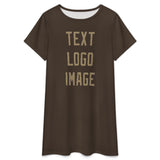 Custom Brown Light Khaki Nachthemd