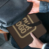 Custom Brown Light Khaki Laptop Bag