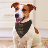 Custom Brown Light Khaki Pet Scarf