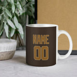 Custom Brown Khaki Mug