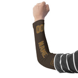 Custom Brown Khaki Arm Sleeve