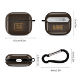 Custom Brown Khaki AirPods Case (3rd Generation)