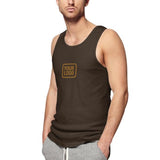 Custom Brown Khaki Men's Tank Top