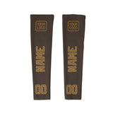Custom Brown Khaki Arm Sleeve