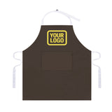 Custom Brown Light Yellow Apron