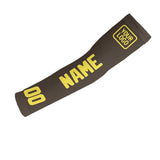 Custom Brown Light Yellow Arm Sleeve