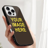 Custom Brown Light Yellow Phone Case