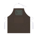 Custom Brown Blue Green Apron