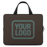 Custom Brown Blue Green Laptop Bag