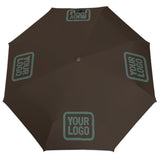 Custom Brown Blue Green Automatic Umbrella