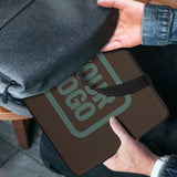 Custom Brown Blue Green Laptop Bag
