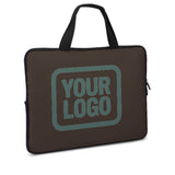 Custom Brown Blue Green Laptop Bag