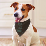 Custom Brown Blue Green Pet Scarf