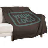Custom Brown Blue Green Blanket