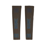 Custom Brown Blue Arm Sleeve