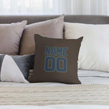 Custom Brown Blue Pillowcase