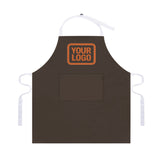 Custom Brown Orange Apron