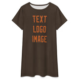Custom Brown Orange Nachthemd