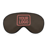 Custom Brown Copper Rose Sleep Mask