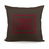 Custom Brown Crimson Red Pillowcase