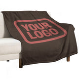 Custom Brown Copper Rose Blanket