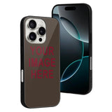 Custom Brown Crimson Red Phone Case