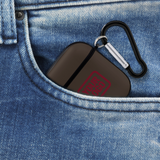 Custom Brown Crimson Red AirPods Case