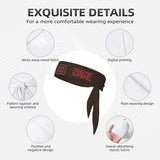 Custom Brown Crimson Red Headband