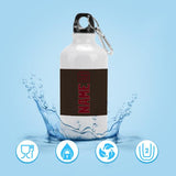 Custom Brown Crimson Red Sports Bottle