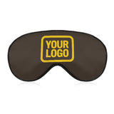 Custom Brown Gold Sleep Mask