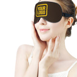 Custom Brown Gold Sleep Mask