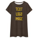 Custom Brown Gold Nachthemd