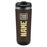Custom Brown White Stainless Steel Water Cup