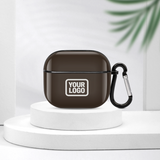 Custom Brown White AirPods Case (3rd Generation)