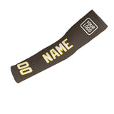 Custom Brown White Arm Sleeve