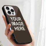 Custom Brown White Phone Case