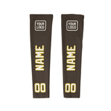 Custom Brown White Arm Sleeve