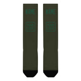 Custom Olive Green Knee-High Sock