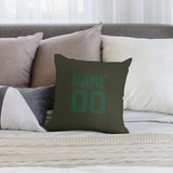 Custom Olive Green Pillowcase