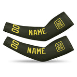 Custom Olive Light Yellow Arm Sleeve