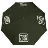 Custom Olive Cream Automatic Umbrella