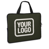Custom Olive Cream Laptop Bag