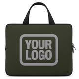 Custom Olive Gray Laptop Bag
