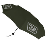 Custom Olive Gray Automatic Umbrella
