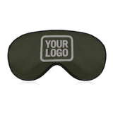 Custom Olive Gray Sleep Mask