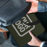 Custom Olive Gray Laptop Bag