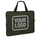 Custom Olive Gray Laptop Bag